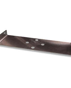 Metal sheet pre-cut 190x65x21.5mm SST edged f/WeightCheck